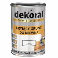 DEKORAL GRUNTOMAL FARBA DO GRUNT BIAŁA   1L