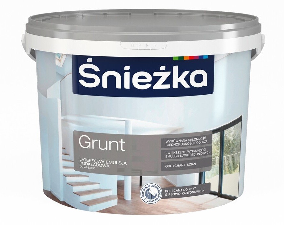 ŚNIEŻKA GRUNT EMULSJA PODKŁADOWA  3L