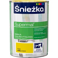 ŚNIEŻKA SUPERMAL EMALIA OLEJNA ŻÓŁTA F565 0,8L