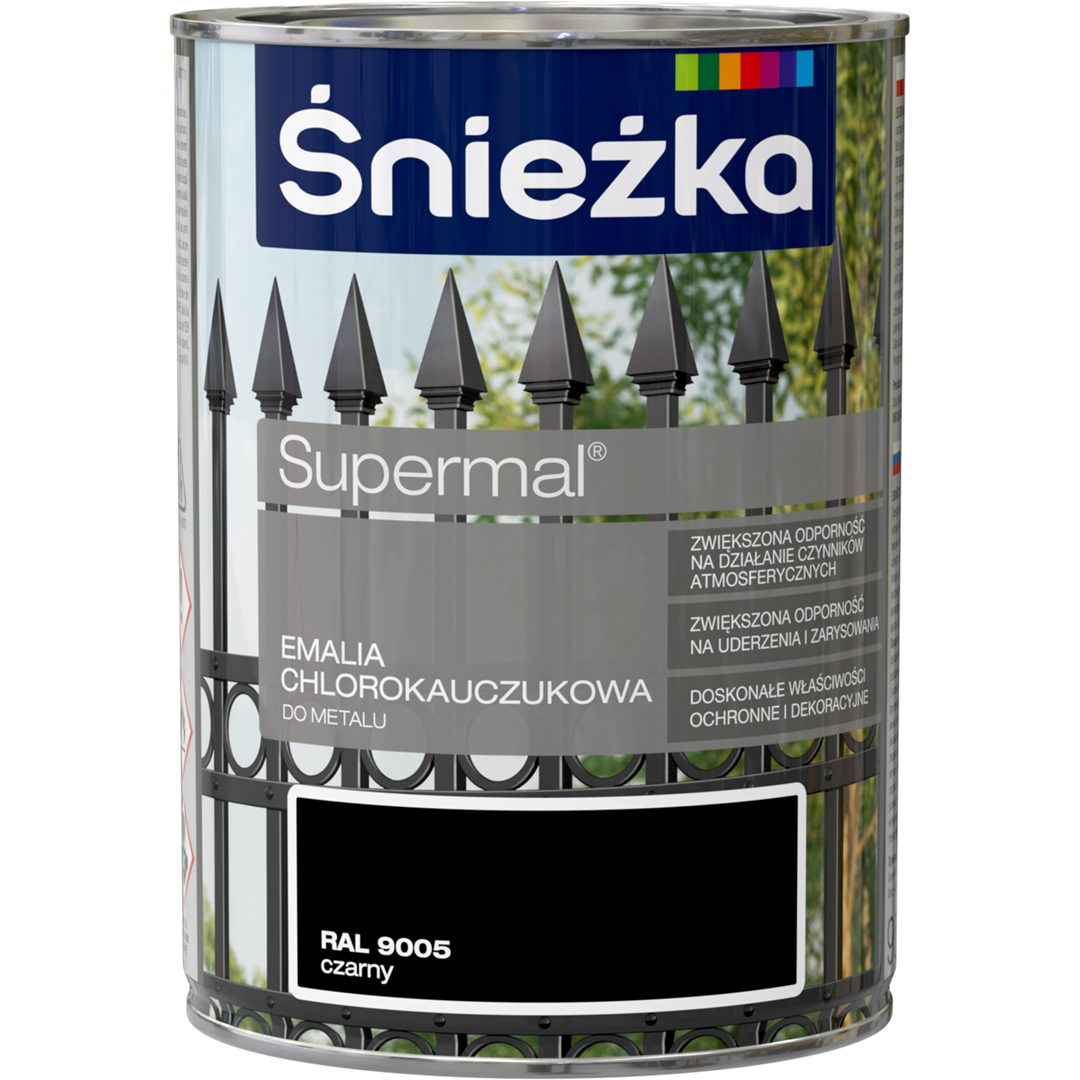 ŚNIEŻKA CHLOROKAUCZUK CZARNY 9005 0,9L